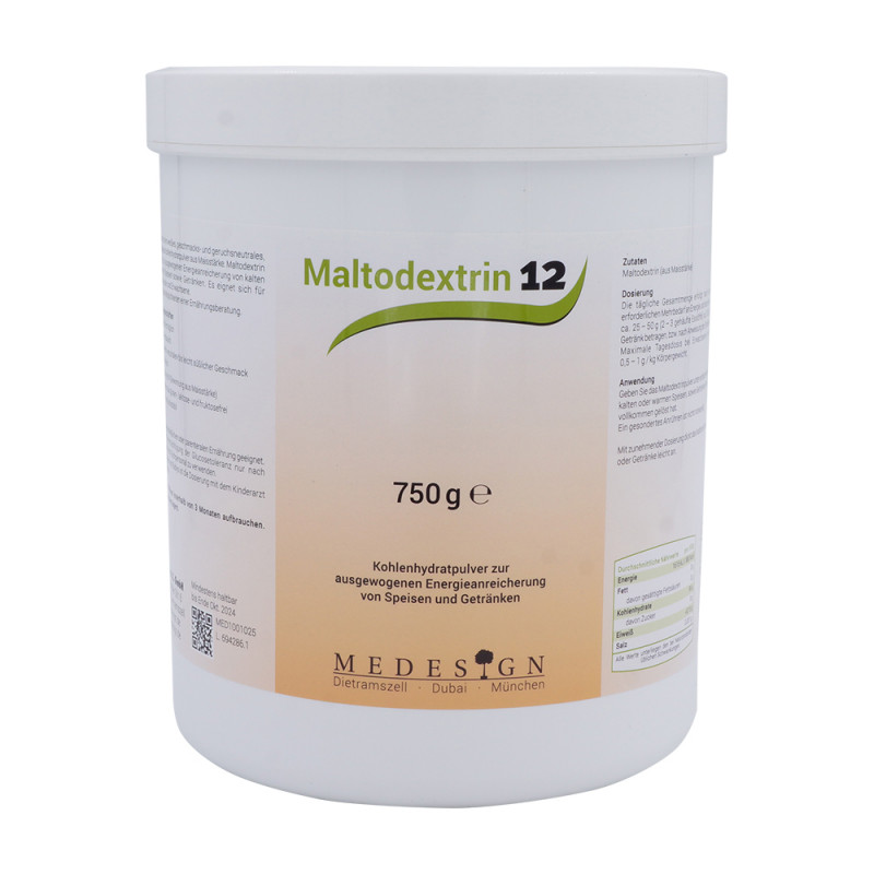 Maltodextrin 12 750g Med 1 Stk.