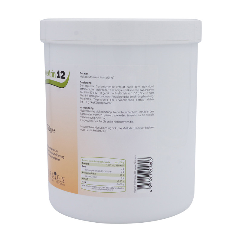 Maltodextrin 12 750g Med 1 Stk.