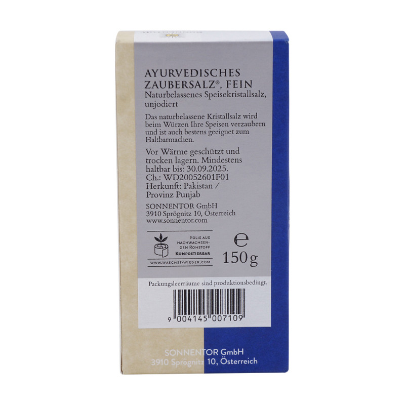 Sonnentor Ayurvedisches Zaubersalz fein, 150 g