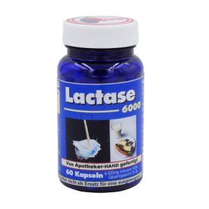 Lactase 6.000 Kapseln 60 Stk.
