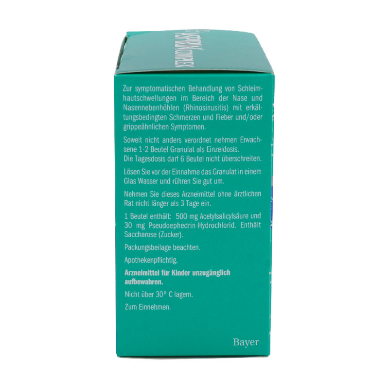 Aspirin® Complex 500mg / 30mg Granulat