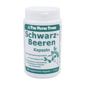 The Nutri Store Schwarzbeere Kapseln 200 Stk.