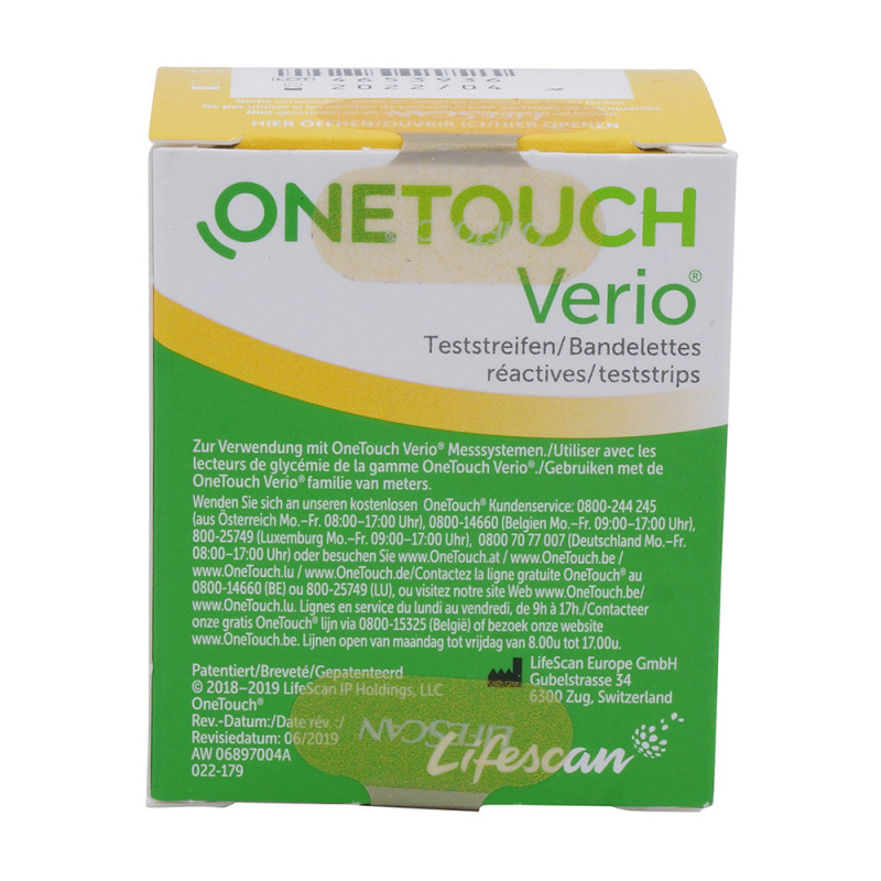 LifeScan OneTouch Verio Teststreifen 50 Stk.