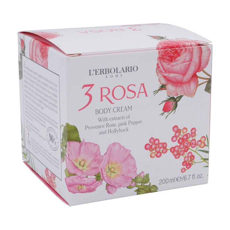 L Erbolario Körpercreme 200 ml Rosa