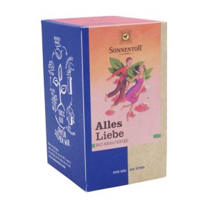 Sonnentor Alles Liebe-Kräutertee bio, Doppelkammerbeutel