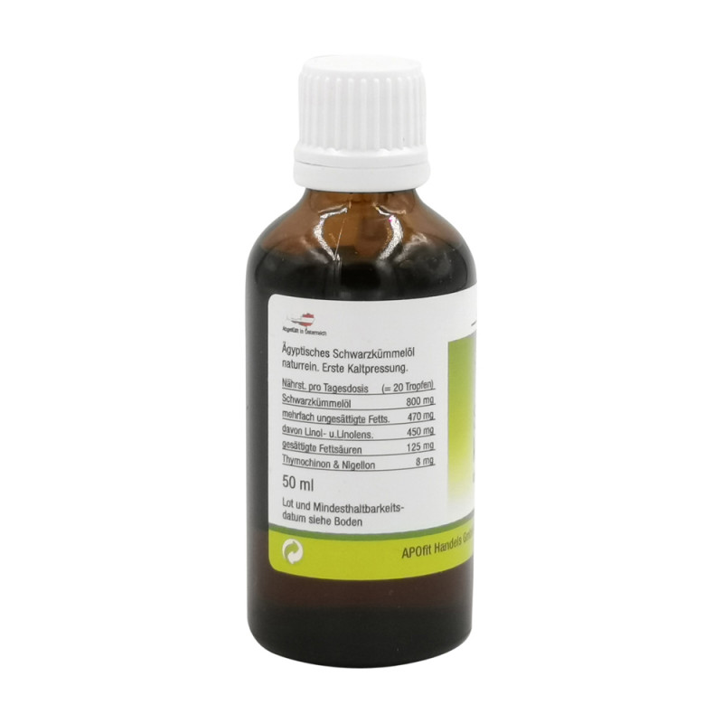 Apofit Schwarzkümmel Öl 50 ml