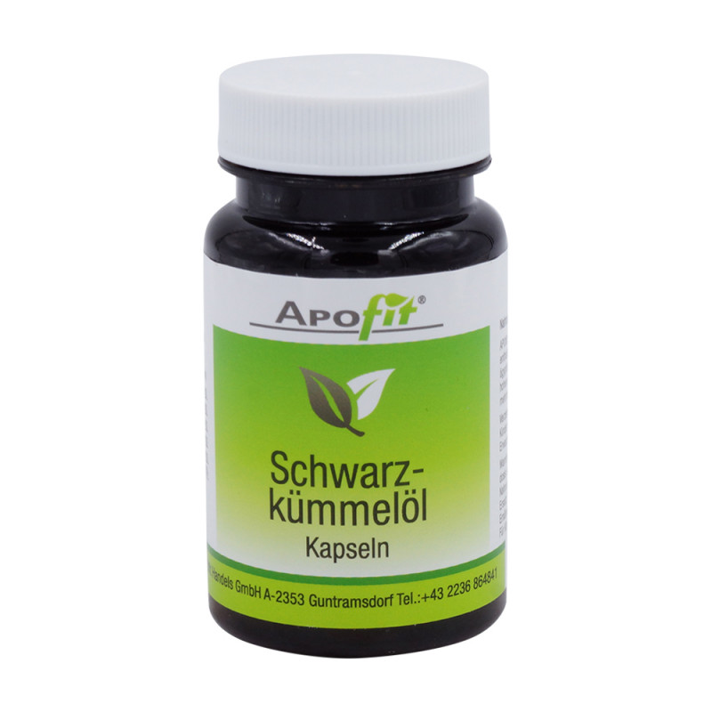 Apofit Schwarzkümmel Öl 500 Kapseln 75 Stk.