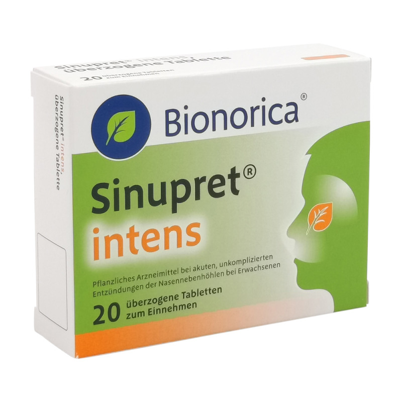 Sinupret intens überzogene Tabletten 20 Stk.