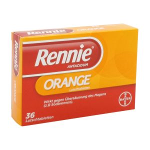 Rennie Antacidum Orange Lutschtabletten 36 Stk.