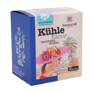 Sonnentor Kühle Kanne Erdbeer-Ingwer Tee 16 Btl.