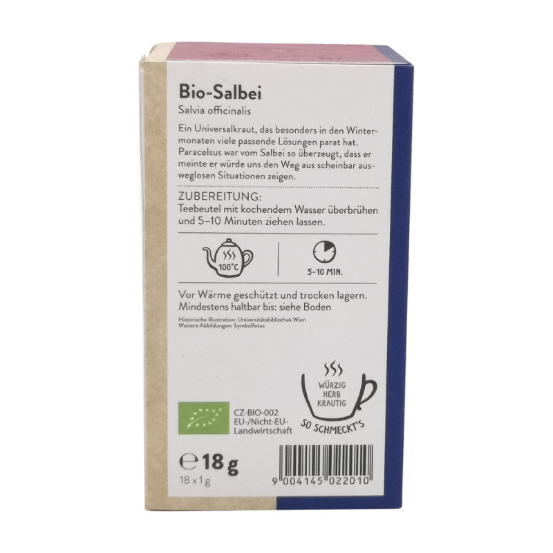 Sonnentor Hildegard Tee Salbei 18 Btl. BIO