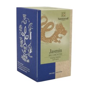 Sonnentor Grüntee Jasmin bio, Doppelkammerbeutel