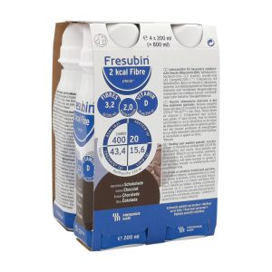 Fresubin 2 kcal Fibre DRINK 200 ml x 4 Stk. Schokolade