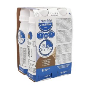 Fresubin 2 kcal Fibre DRINK 4 Stk. Cappuccino
