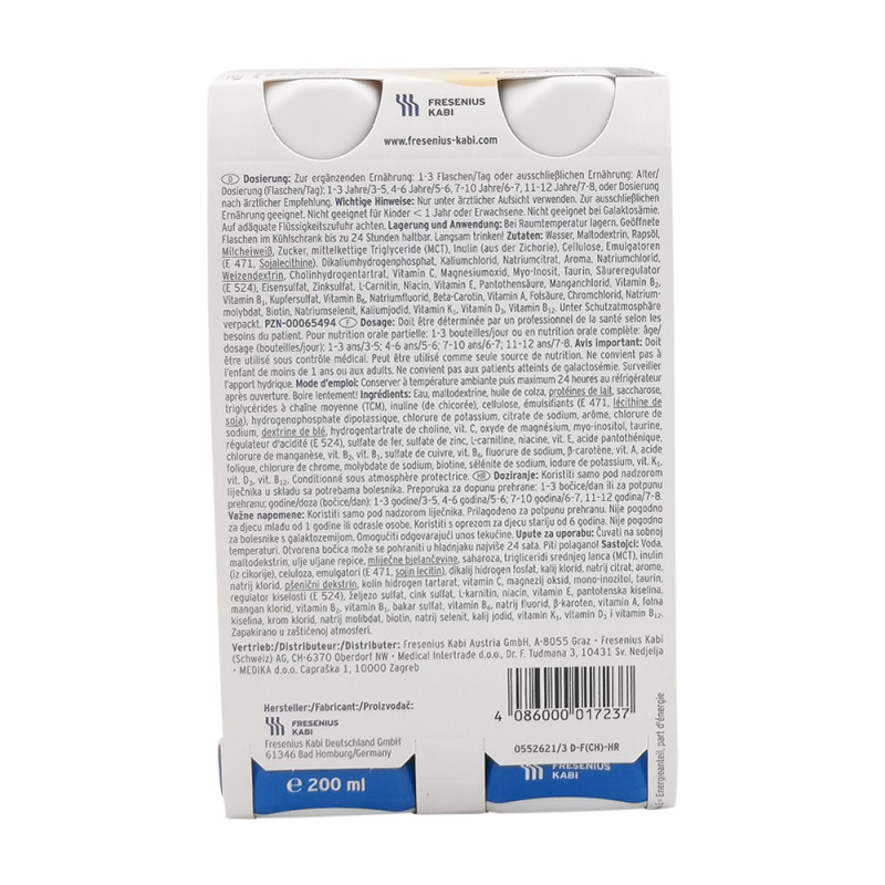 FREBINI EN FIB DR VANI 200ML 4 ST