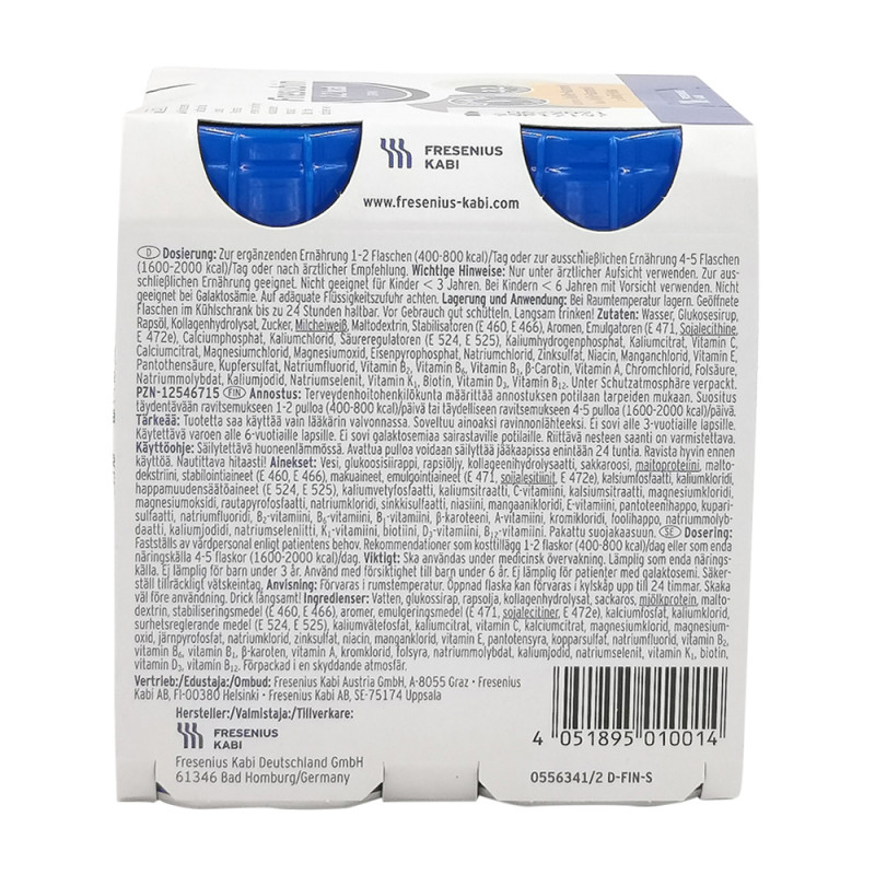 Fresubin 3,2 kcal DRINK 125 ml x 4 Stk. Vanille-Karamell