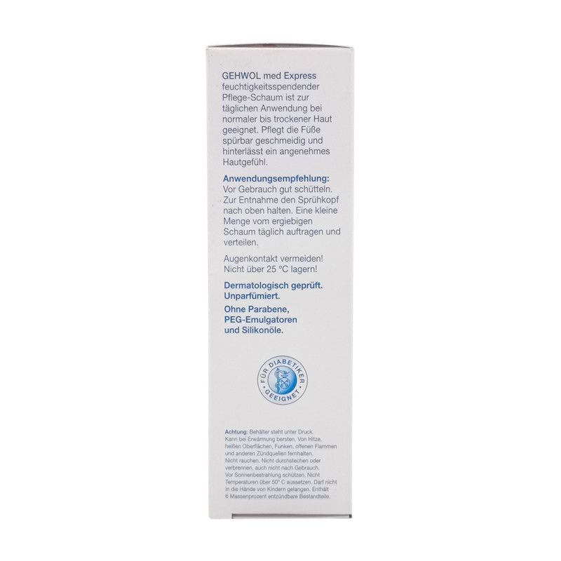 Gehwol Med. Express Pflege-Schaum 125 ml