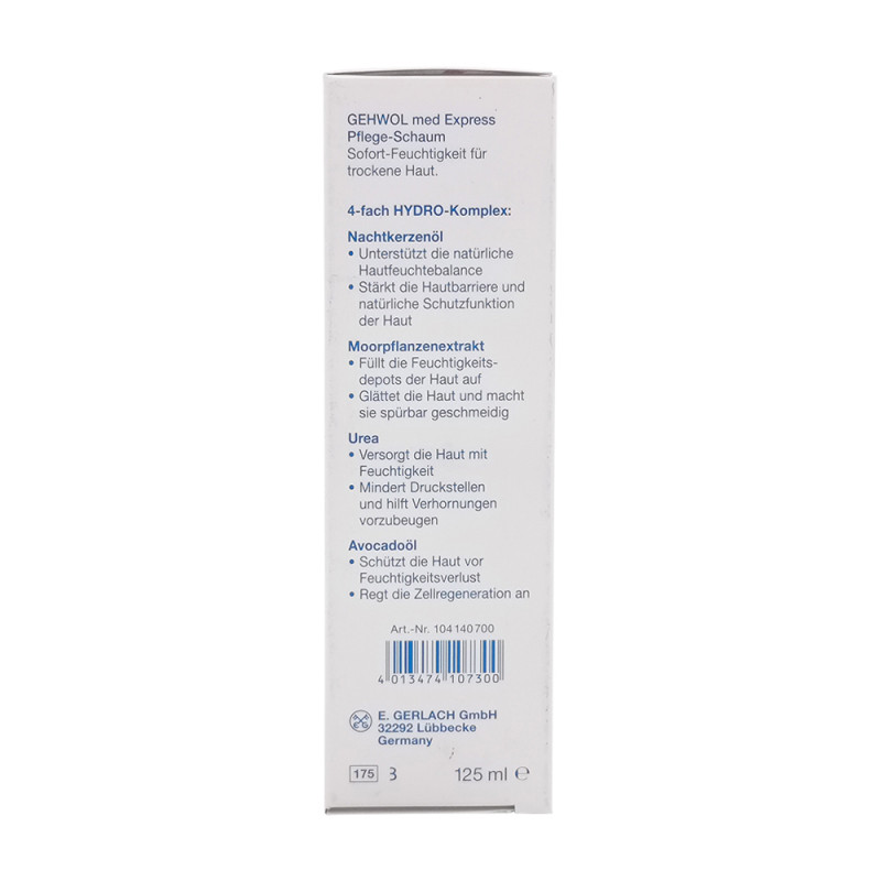 Gehwol Med. Express Pflege-Schaum 125 ml