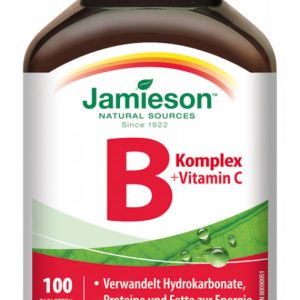 Jamieson B Komplex + Vitamin C 100 Tbl.
