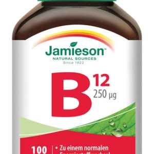 Jamieson Vitamn B12 Cobalamin 250 MCG 100 ST