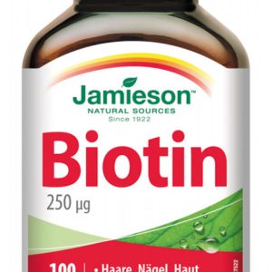 Jamieson Biotin 250 µg  100 Tbl.