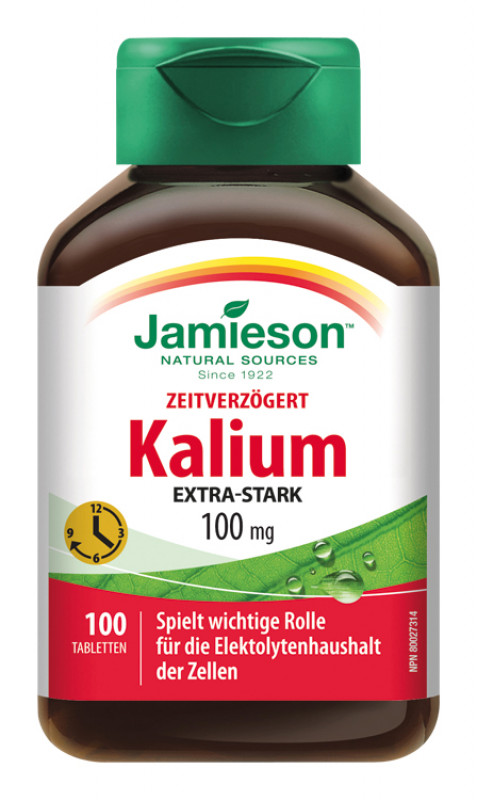 Jamieson Kalium 100 mg Zeitverzögert 100 Tbl.