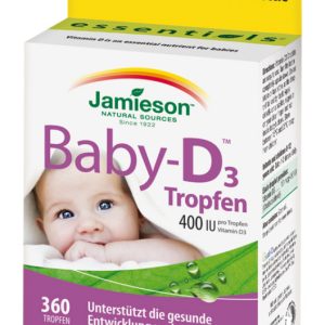 Jamieson Baby-D™ 400 IU Vitamin D3 Tropfen 11,7 ml
