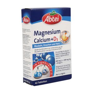 Abtei Magnesium Calcium+ D3 Tabletten 42 Stk.