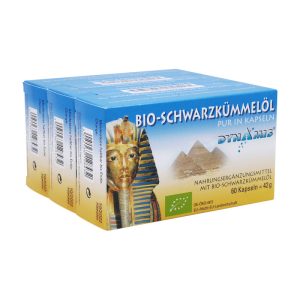 Dynamis Ägyptisches Schwarzkümmel Öl Kapseln 500 P 3 x 60 Stk.