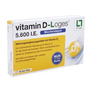 Vitamin D Loges 5,600IE Kautabletten