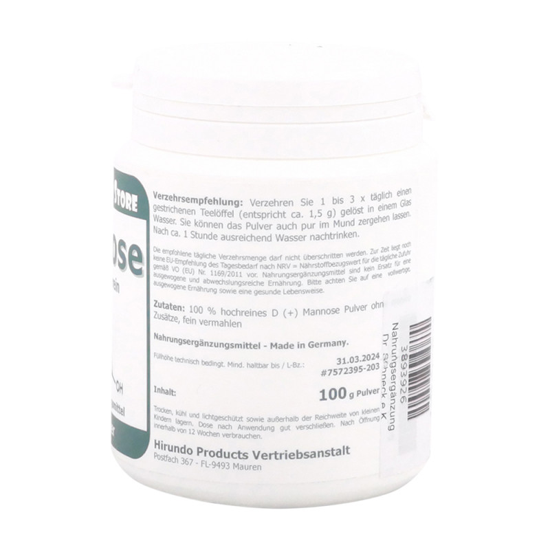 The Nutri Store Mannose Pulver 100 g