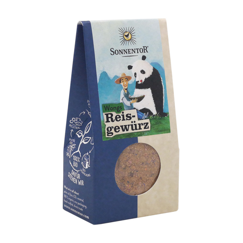 Sonnentor Wongs Reisgewürz bio, 40 g