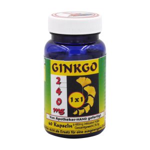 Ginkgo 240 mg Extrakt Kapseln 60 Stk.
