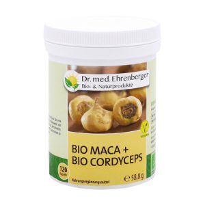 Dr. Ehrenberger Maca Kapseln Bio+Cordyc 120 Stk.