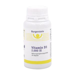 Burgerstein Vitamin D3 2000 I.E. Kapseln 30 Stk.