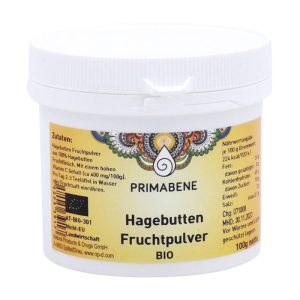 Primabende Hagebutten Früchte Pulver BIO