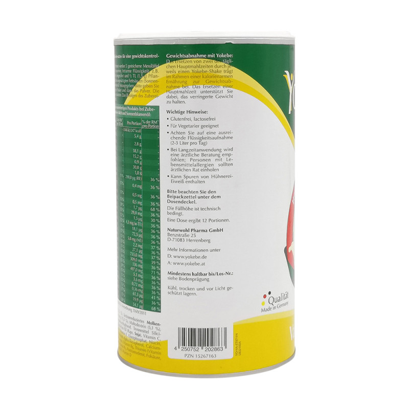 Yokebe Vanille 500 g