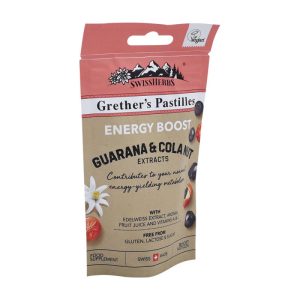 SwissHerbs Grethers Pastillen Energy Boost zuckerfrei 45 g