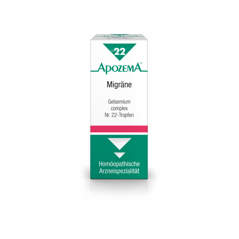 Apozema Tropfen Nr. 22 Migräne 50 ml