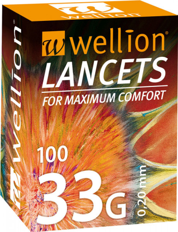 Wellion 33G Lanzetten