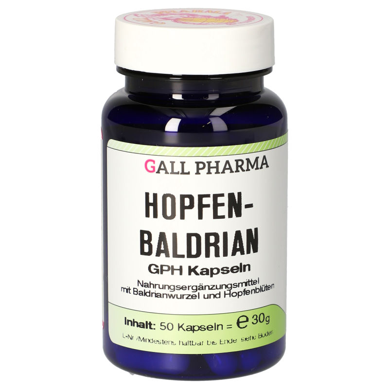 Hopfen – Baldrian Kapseln