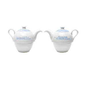 Sonnentor – Porzellan – Tea for One Teekännchen mit Deckel 530 ml – 1 St