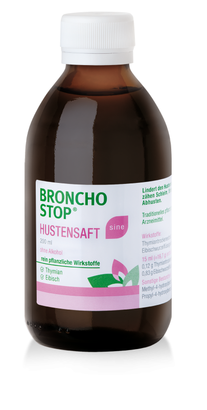 Bronchostop Hustensaft sine