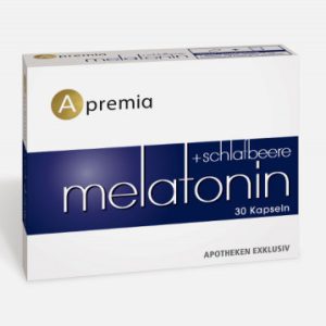 Apremia Melatonin + Schlafbeere Kapseln