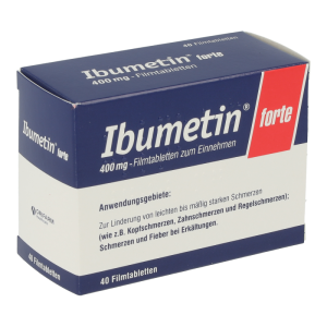 Ibumetin forte 400 mg Filmtabletten