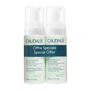 Caudalie Vinoclean Reinigungsschaum Doppelpack