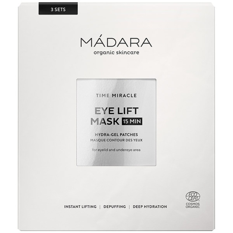Madara Time miracle Eye Lift Mask 15min 3 Sets