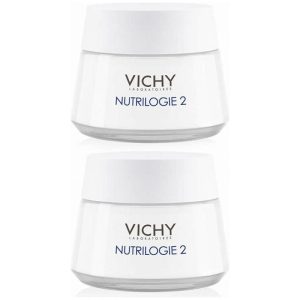 Vichy NUTRILOGIE 2 Aufbaucreme für sehr trockene Haut Doppelpack – 2x50ml