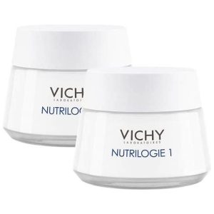 Vichy NUTRILOGIE 1 Aufbaucreme für trockene Haut Doppelpack – 2x50ml