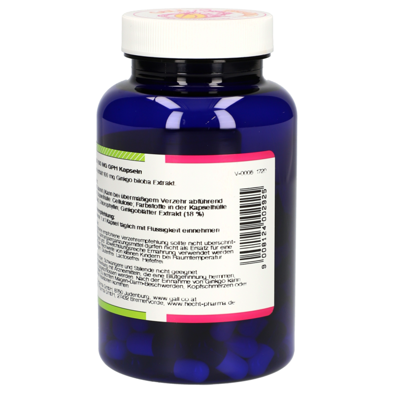 Gingko 100mg Kapseln